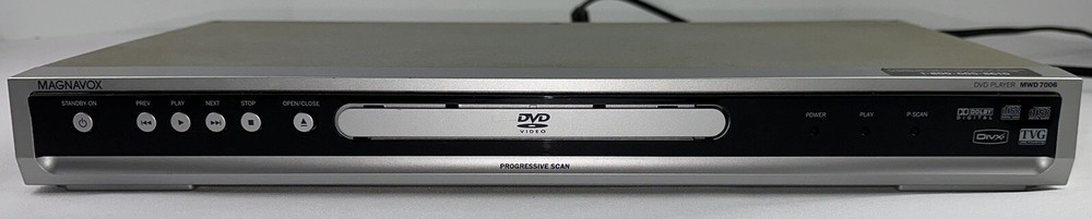 Magnavox MWD7006 DVD Player Tested Working No Remote Included  