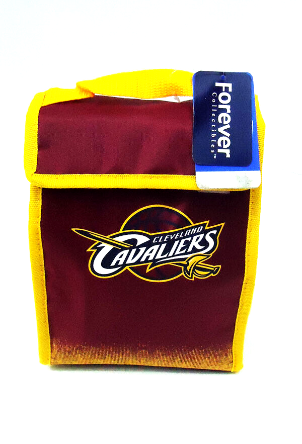 Insulated Cleveland Cavaliers Lunch Bag 9.5x7x4.5 NBA Team Basketball
