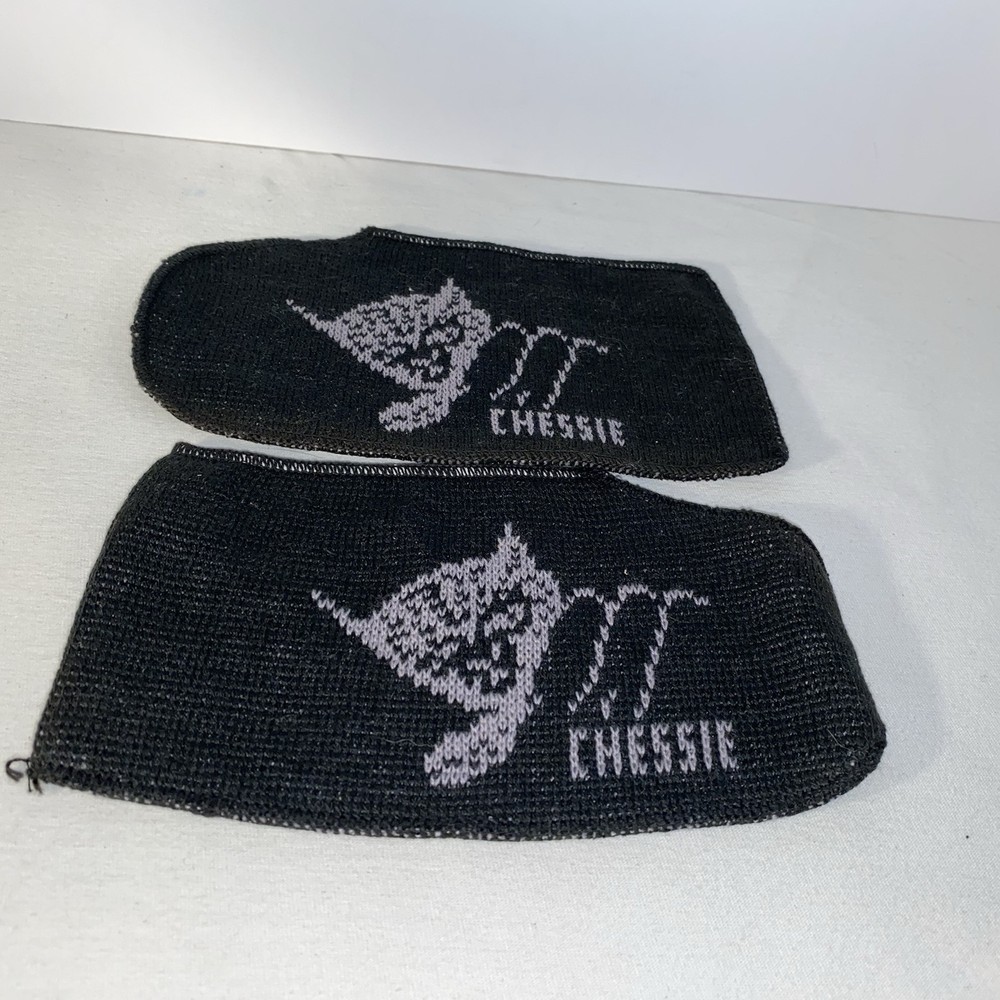 Rare Vintage Chessie C & O Railway Female Booties Like New Railroadiana