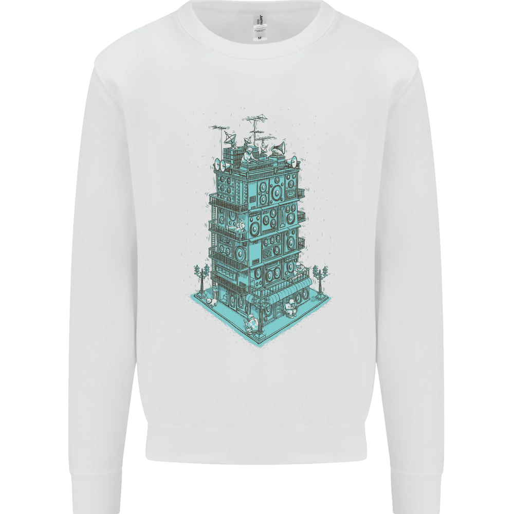 Sound Zone Music DJ DJing HI-FI Festival Mens Sweatshirt Jumper