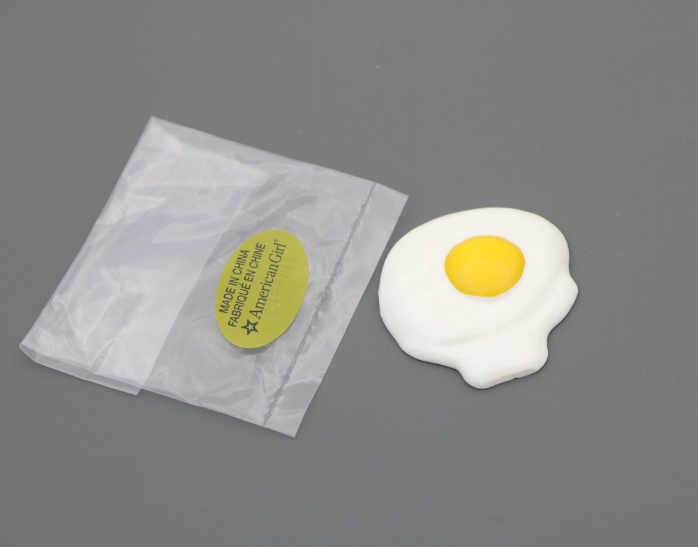 AMERICAN GIRL TRULY ME KITCHEN SET FRIED EGG SEALED for 18'' doll food
