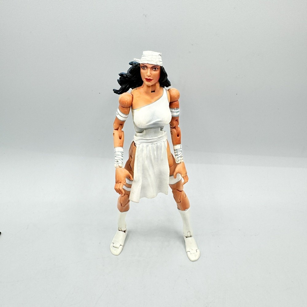 Elektra White Costume Marvel Legends ToyBiz Urban Knights Box Set loose 6”