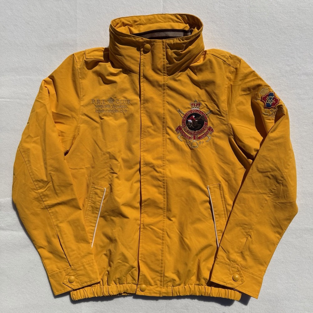 Polo Ralph Lauren PRL Club Mercer Classic Challenge Cup Jacket | Yellow | Small