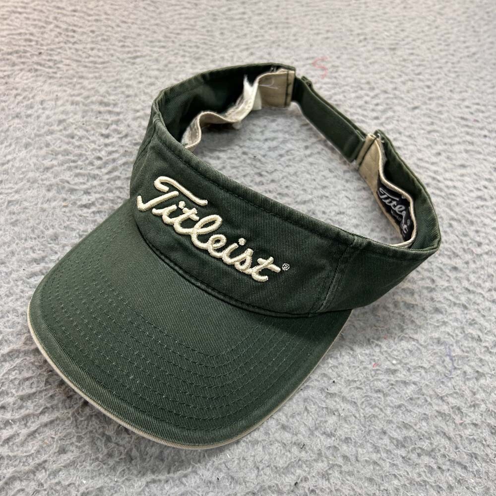 Titleist Golf Hat Cap Mens Visor One Size Titleist Green