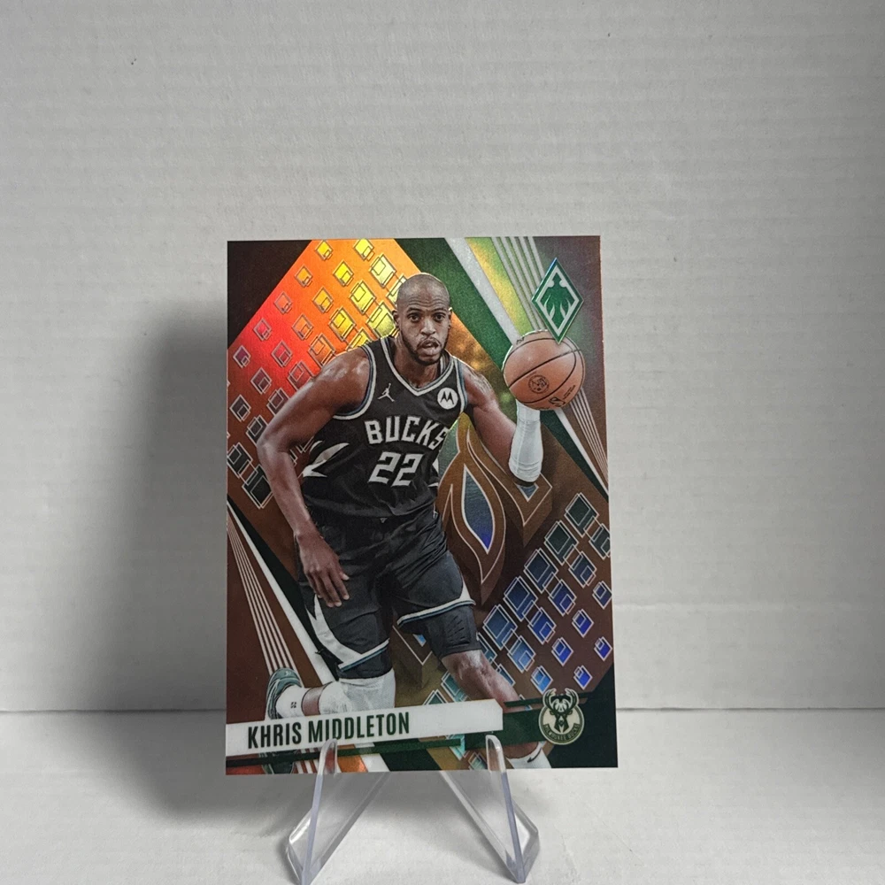 2023-24 Panini Phoenix - Orange #199 Khris Middleton /99