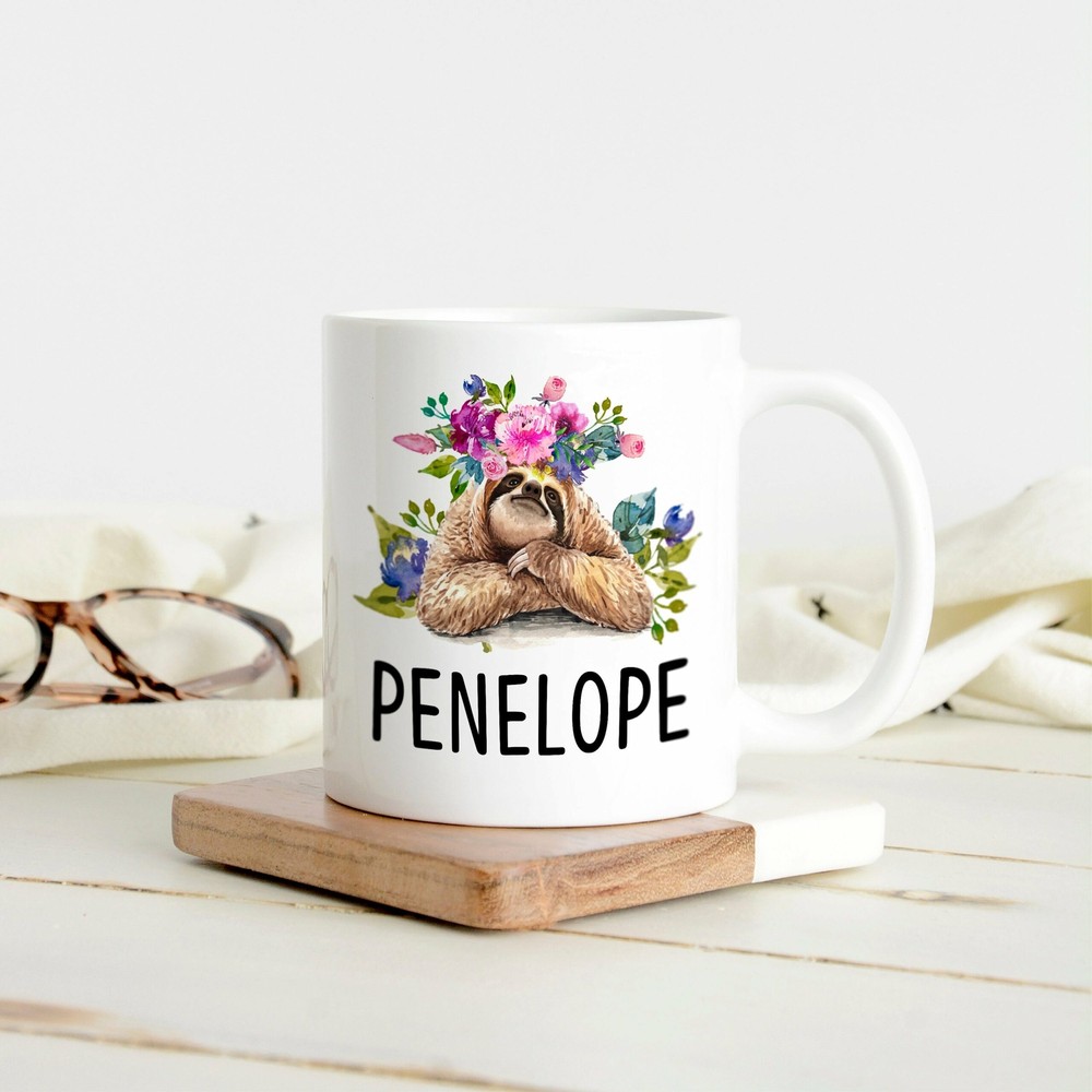 Cute Sloth Coffee Mug Gift for Her Perfect Sloth Lovers