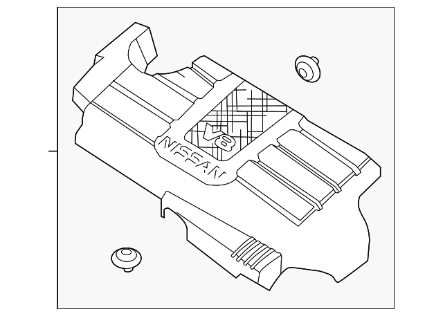 Genuine Nissan Engine Cover 14041-EZ30A