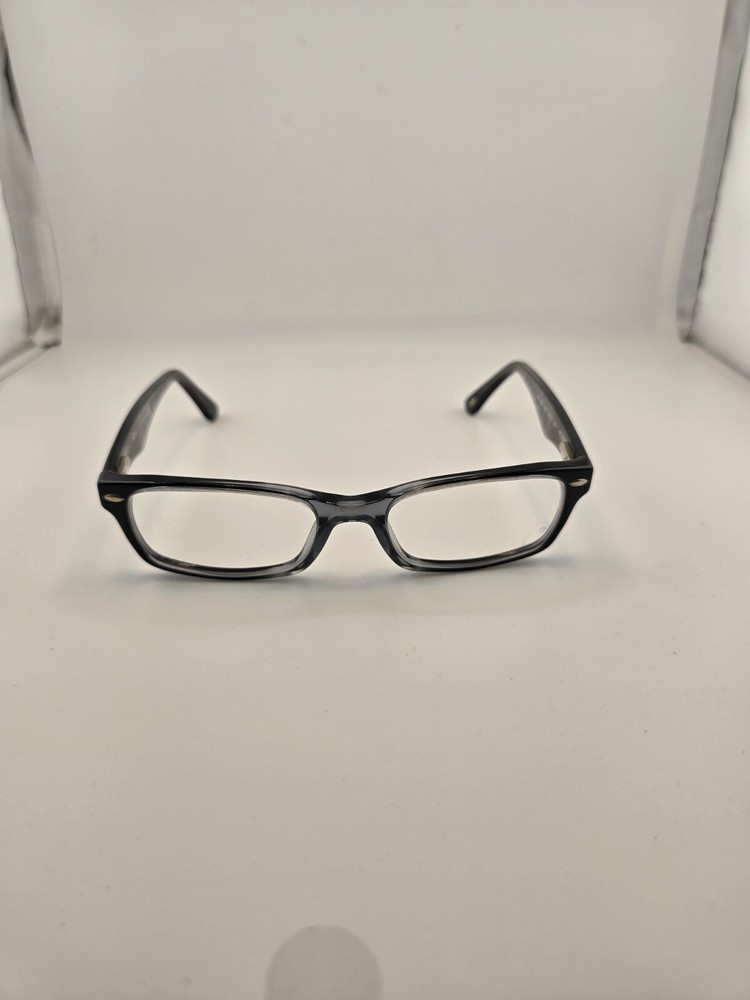 Ray-Ban RB5206 5515 Gray Black Rectangular Full Rim Eyeglasses FRAMES ONLY