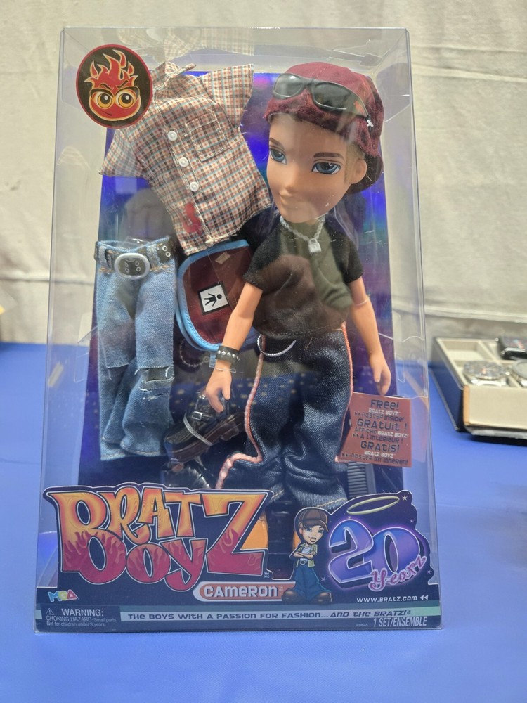 Bratz Cameron Boy Doll 20th Year Anniversary NIB -14b