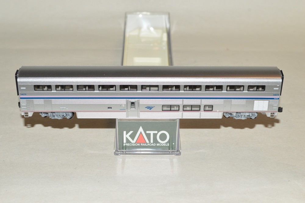N scale Kato Amtrak phase 4b Superliner passenger car train COACH 34079