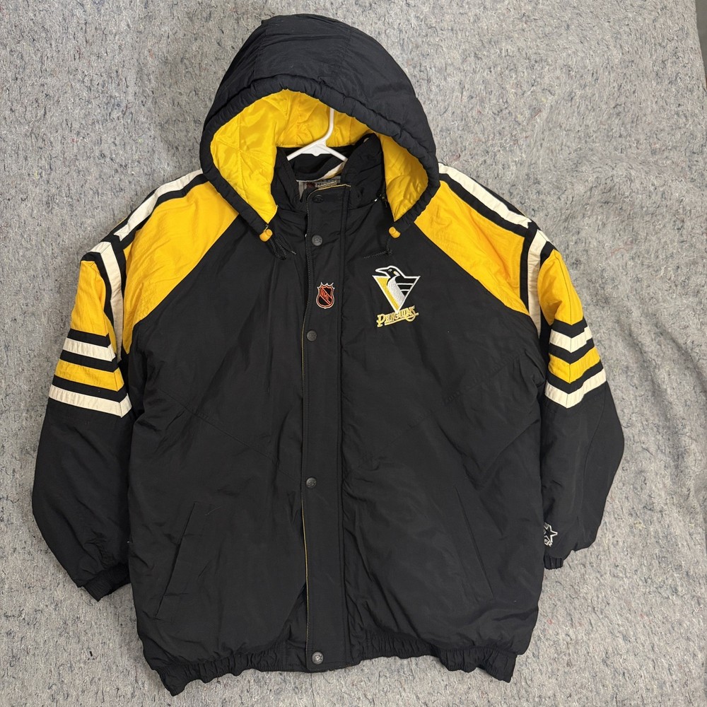 Vintage Pittsburgh Penguins Starter Jacket XXL Retro Logo