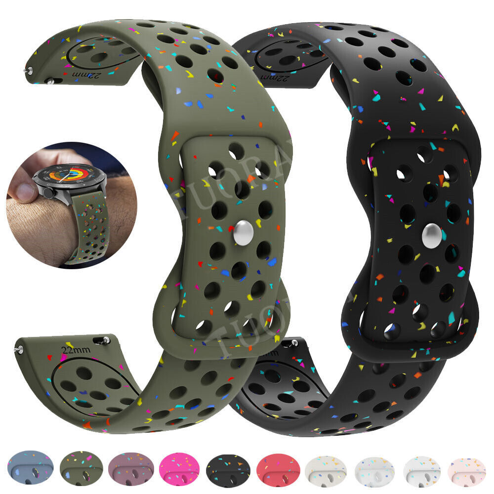 18/20/22mm Silicone Band Strap For Huawei Watch 4/3/GT2/2e/3/3Pro/GT4/5 41 46mm