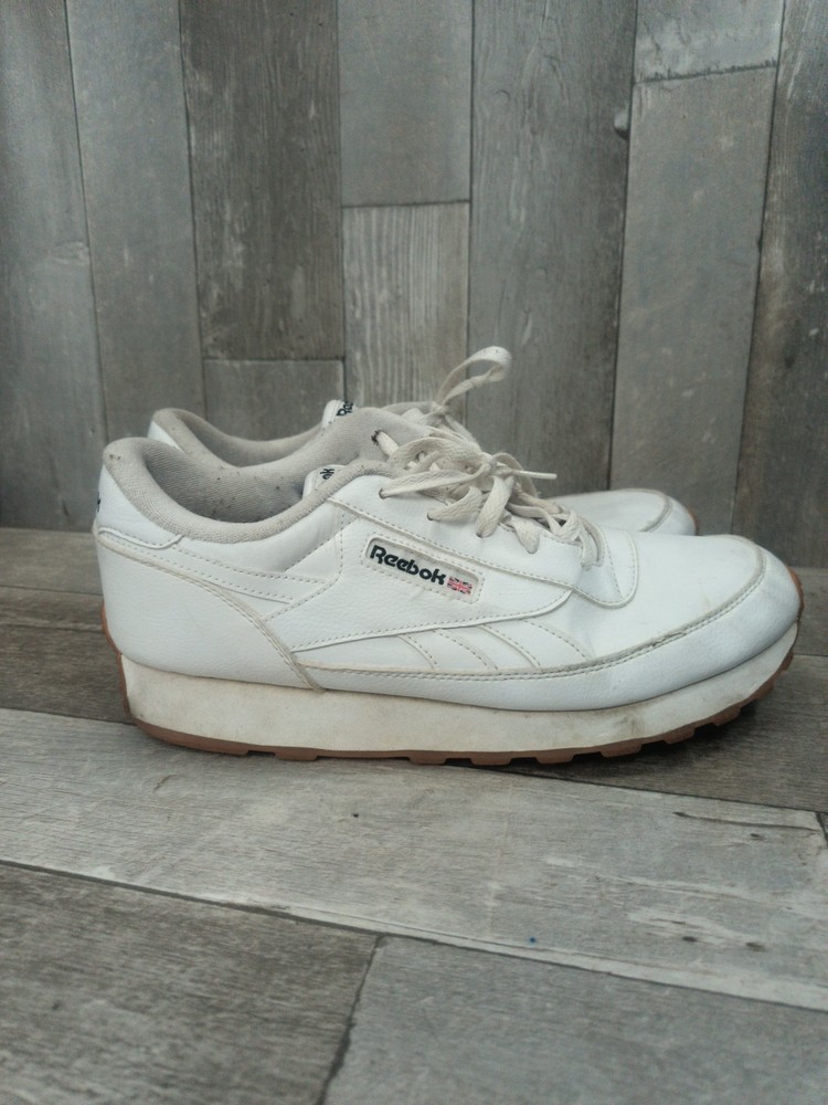 Reebok Womens Classic Renaissance White Running Shoes Size 10 BS7681