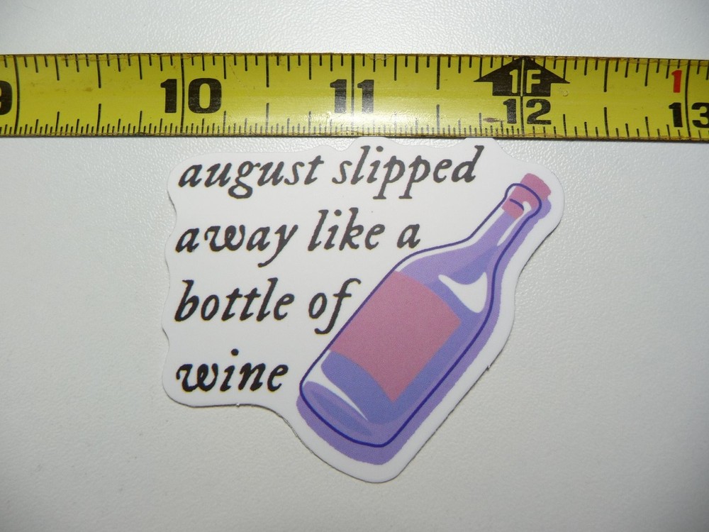 Funny Back to School Wine Lover Decal Sticker for Teachers and Professors-image