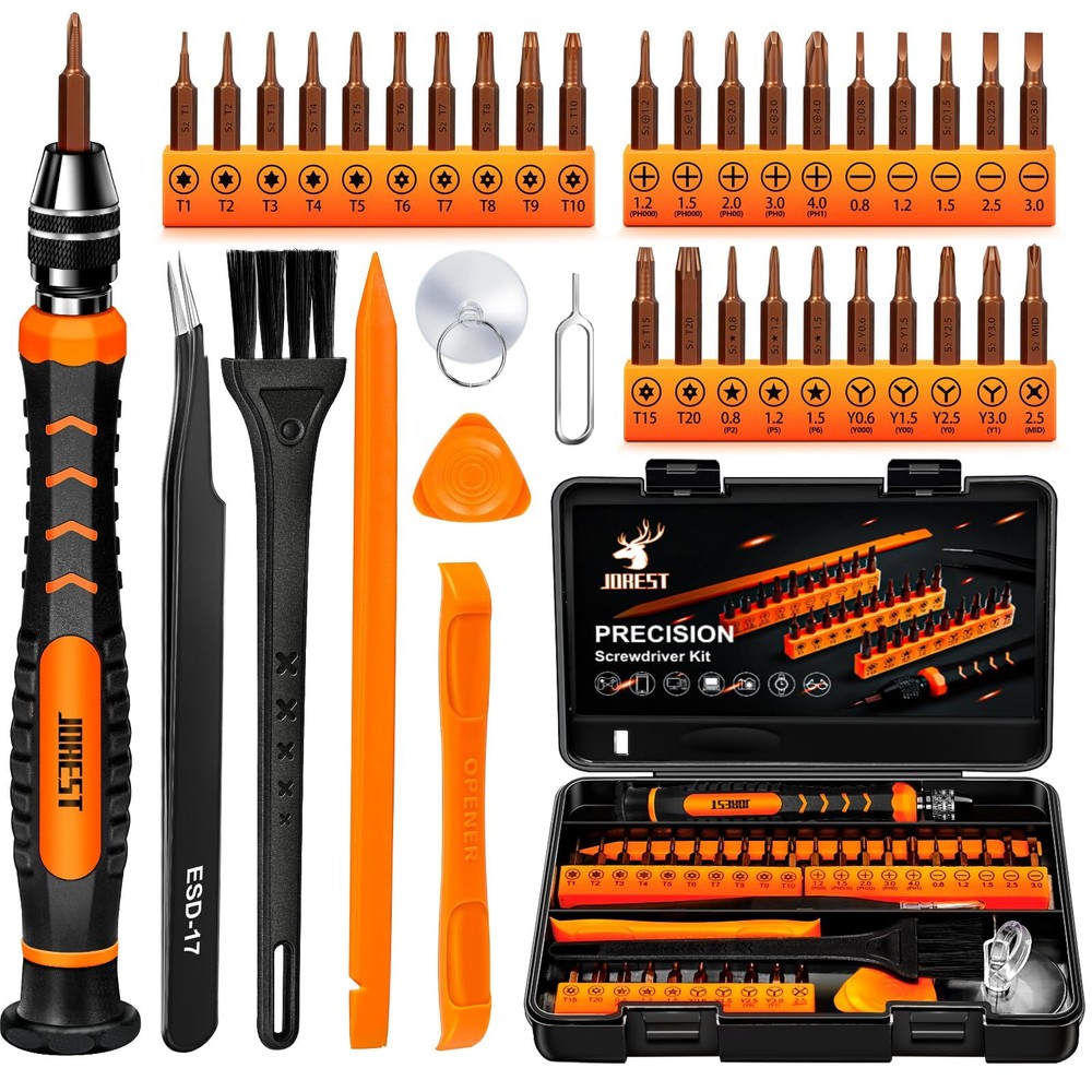 38-Piece Mini Precision Screwdriver Set - Ideal Tool Gift for Men & Christmas