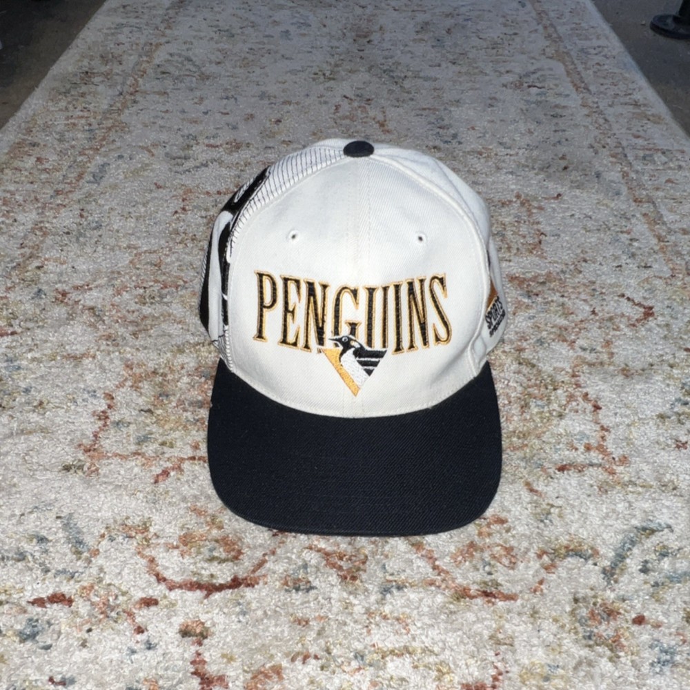 Sports Specialties Pittsburgh Penguins NHL Snapback Hat Vintage 90s