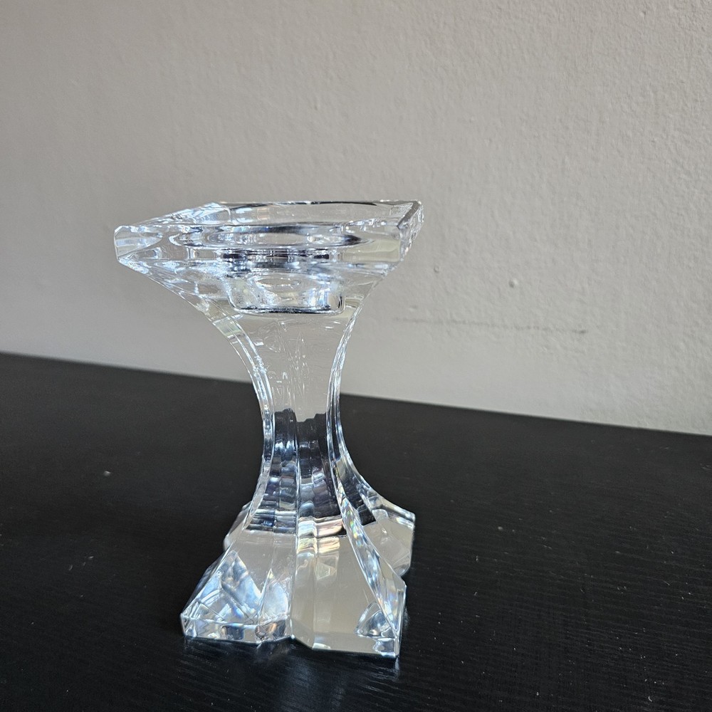 Marquis by Waterford Verano 6-inch Crystal Pillar Candle Holders Set of 2