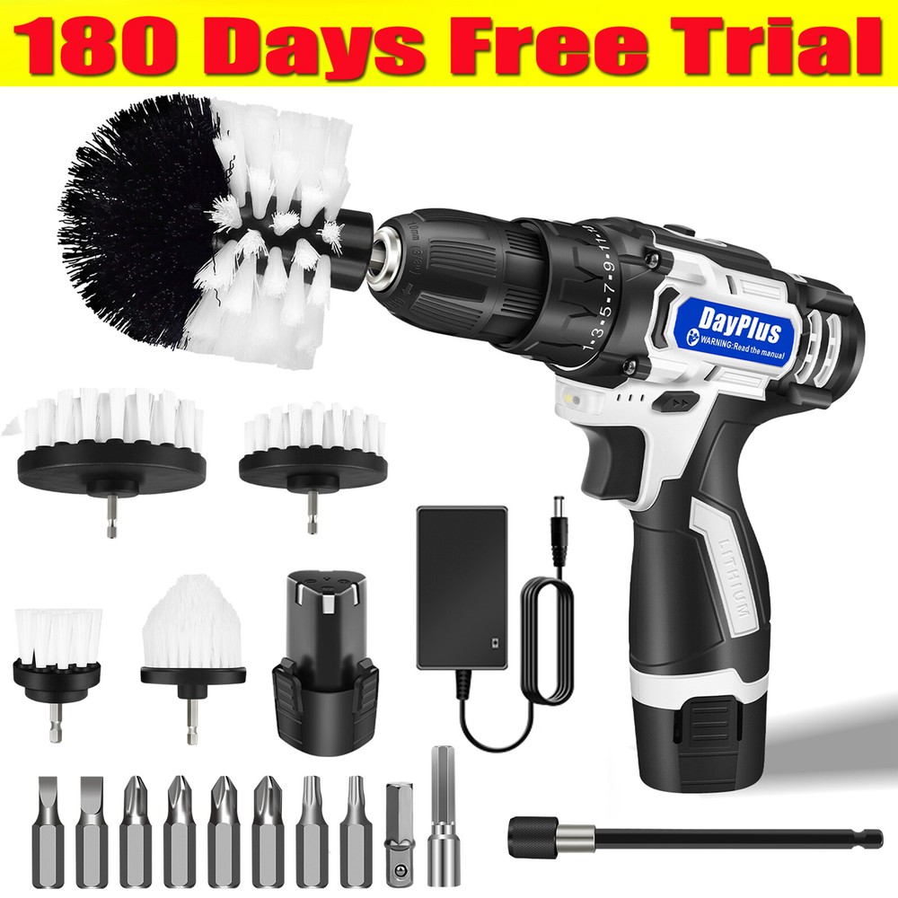 Беспроводная дрель-шуруповерт электрическая отвертка электрическая щетка для чистки деталей автомобиля