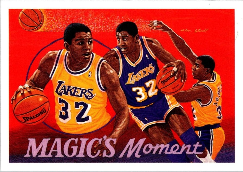 1991-92 Upper Deck Magic Moment #29 Magic Johnson Basketball Card