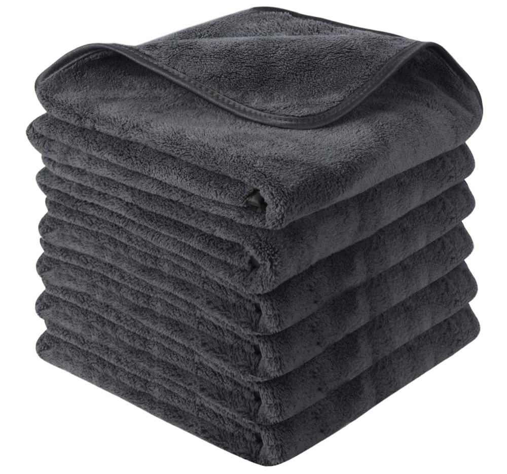 Ultra Absorbent Microfiber Car Drying Towels - No Streaks or Scratches