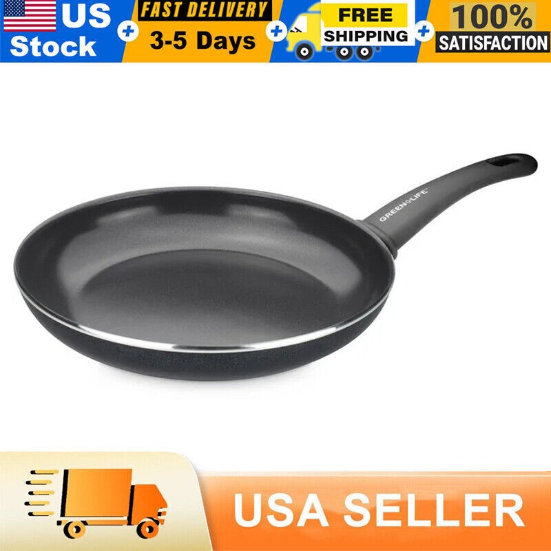 5Qt Saute Pan Non Stick Lightweight Durable Dishwasher Oven Safe Kitchen Ceramic