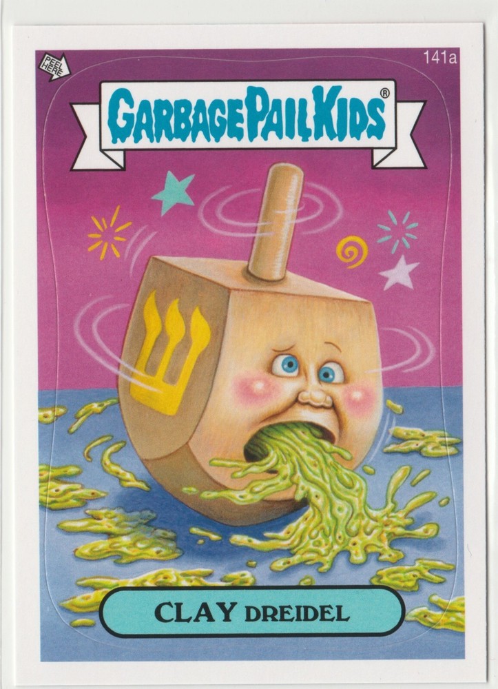 Vintage Clay Dreidel #141a Garbage Pail Kids GPK 2013 Series 3 BNS3