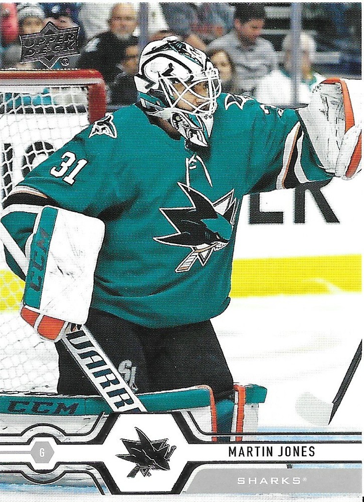 2019-20 Upper Deck - Martin Jones #167