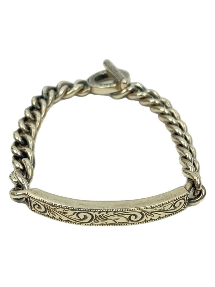 Antidote Engraved Bracelet/Sv950/Slv/Men'S 282