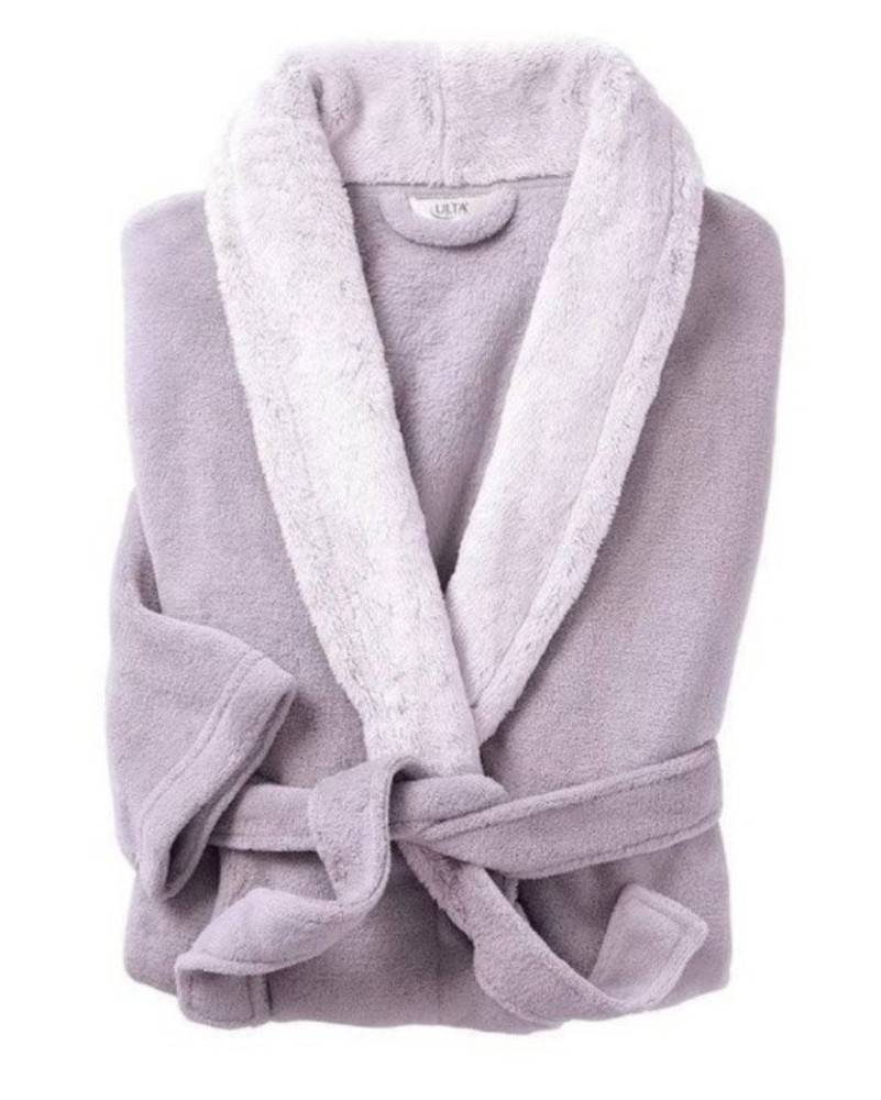New ULTA Luxury Plush Purple/Lavender women's Bath Robe Small/Medium