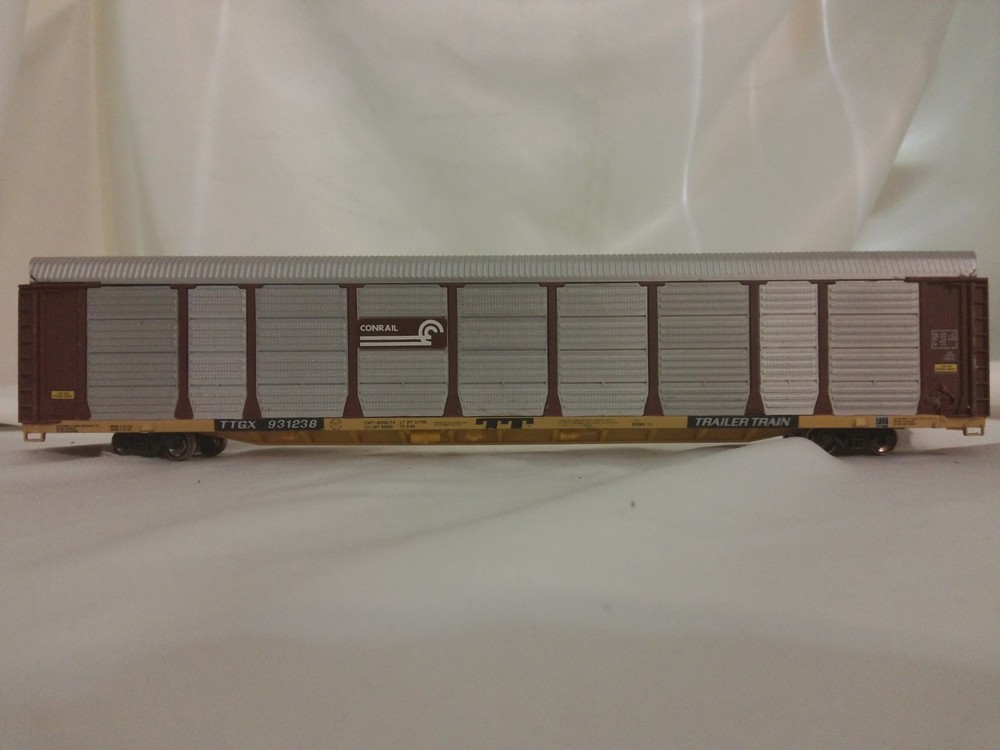 Unknown Brand - HO Scale MultiMax Autorack ETTX #900342 (No Box) *Refer to pics*