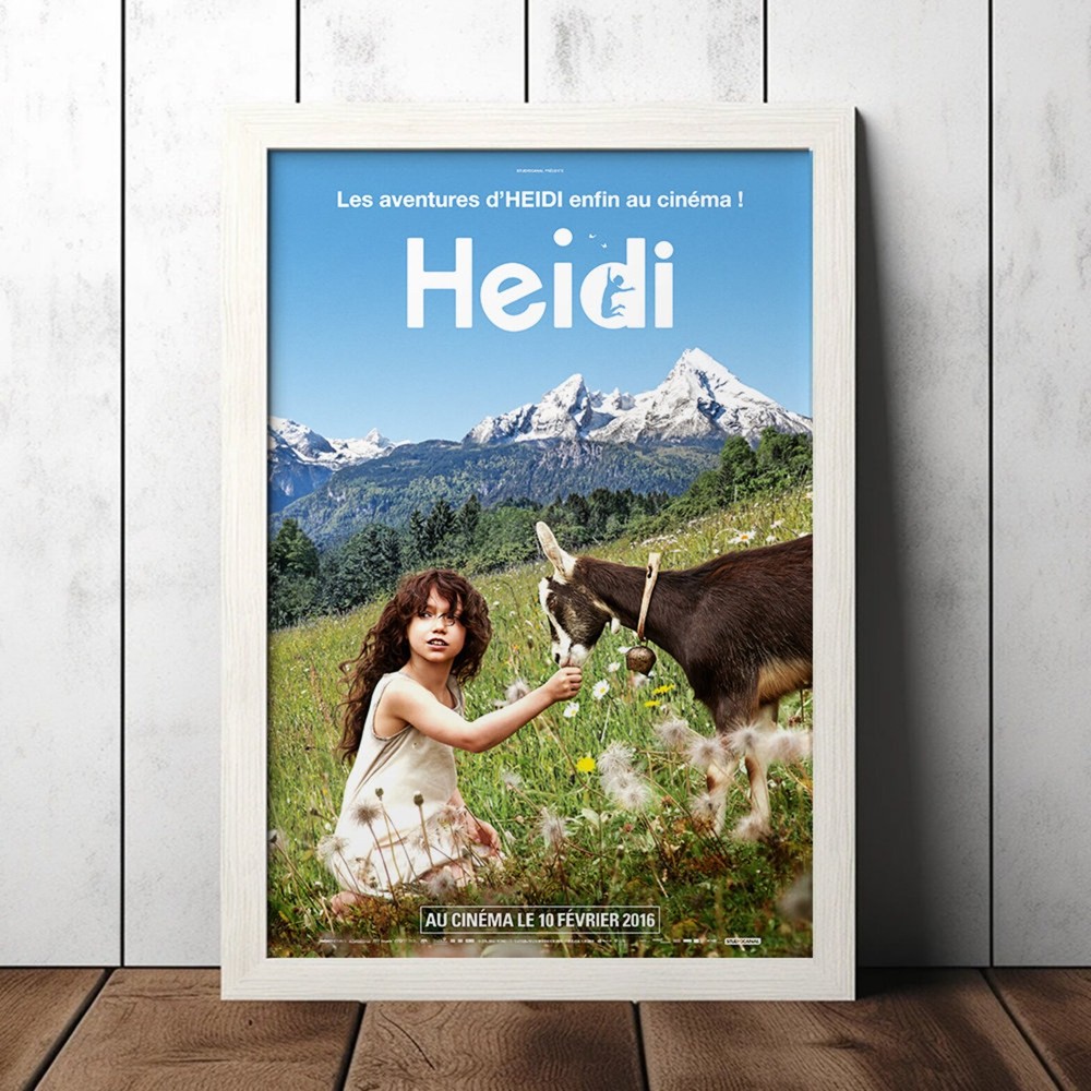 Heidi 2015 Classic Movie Poster Wall Art Home Decor Unframed