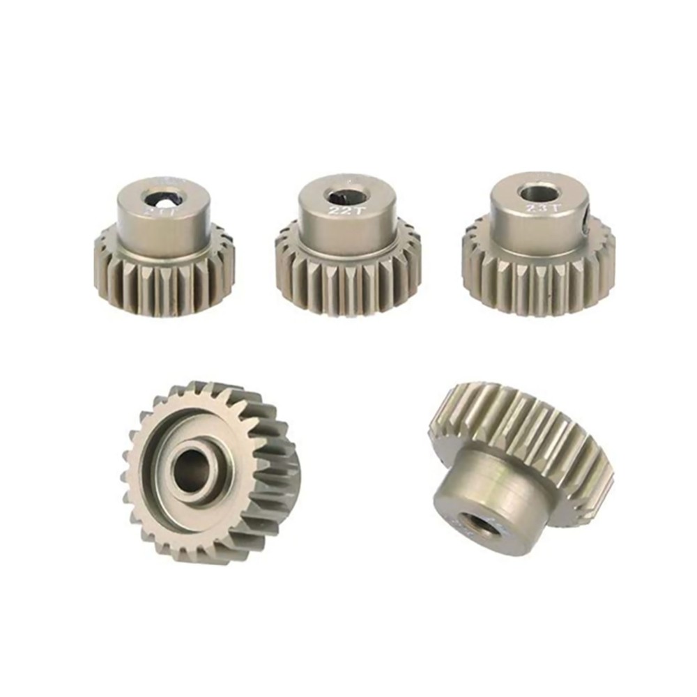 21T-25T Aluminum Pinion Gear Set for 1/10 RC Car Brushed/Brushless Motors