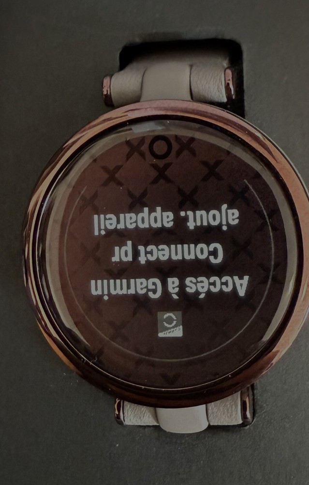 Line Garmin Lily Smart Watch - Women - Heart Rate Monitor, Pulse Dark Bronze