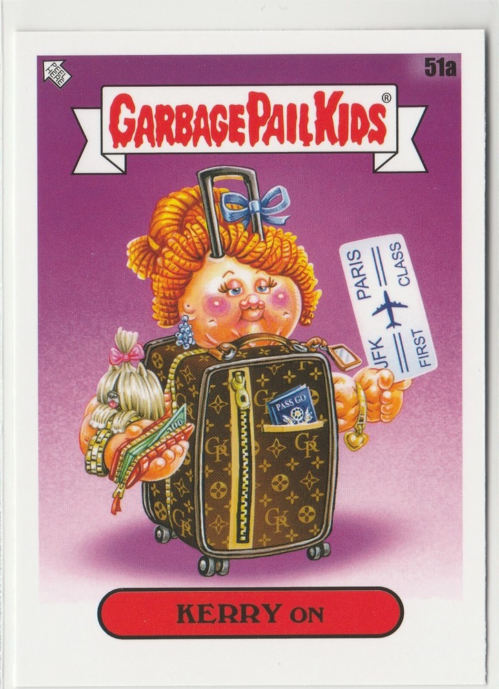 Kerry On #51a Garbage Pail Kids GPK 2021 Vacation Series Card