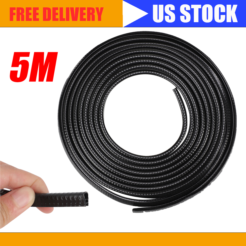 Car Auto Rubber Seal Trim Molding Door Edge Lock Protector Weather Strip