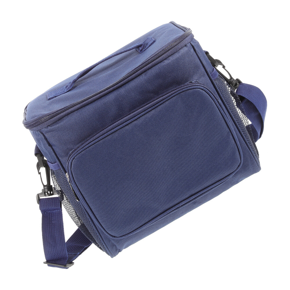 2pcs Waterproof Insulated Oxford Cloth Lunch Tote Bag Large Capacity