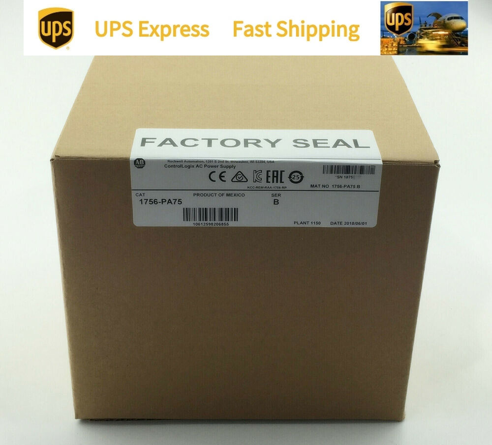 1756-PA75 New Factory Sealed AB1 YEAR WARRANTY 1PCS VERY GOOD-image