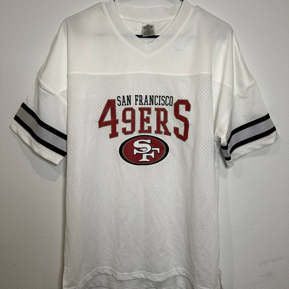 GAMEDAY COUTURE SAN FRANCISCO 49ERS WOMENS  LOGO JERSEY, SIZE M, NWOT