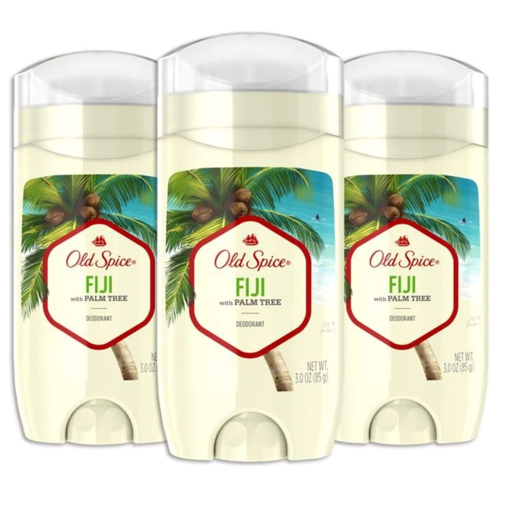 Aluminum Free Deodorant for Men Fiji With Palm Tree Scent Inspired By Nature ...