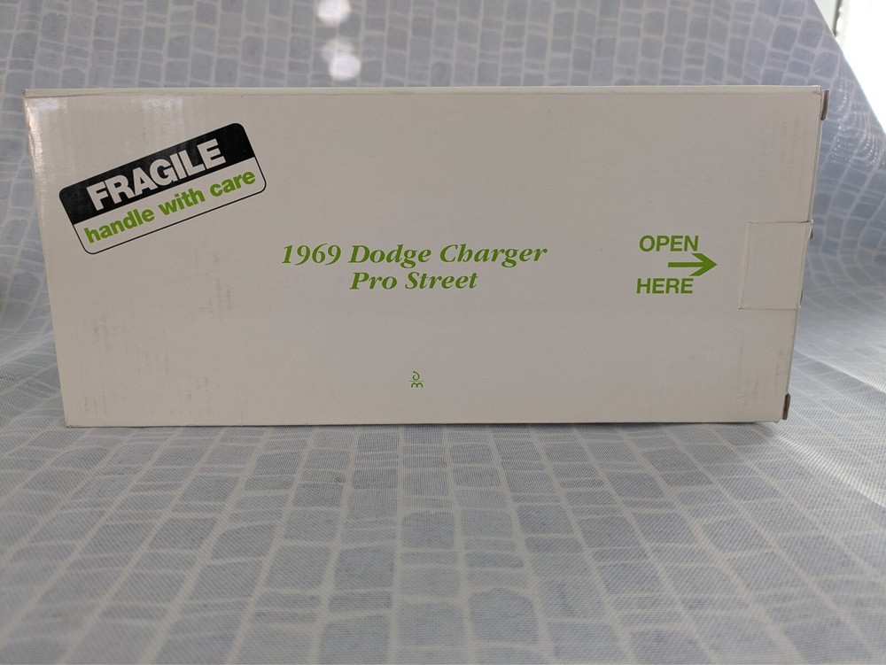 1969 Dodge Charger Pro Street 1:24 Diecast Model by Danbury Mint
