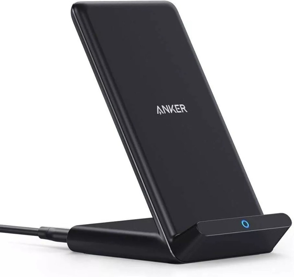 Anker 313 Qi-Certified 10W Fast Charging Wireless Stand with Cord  