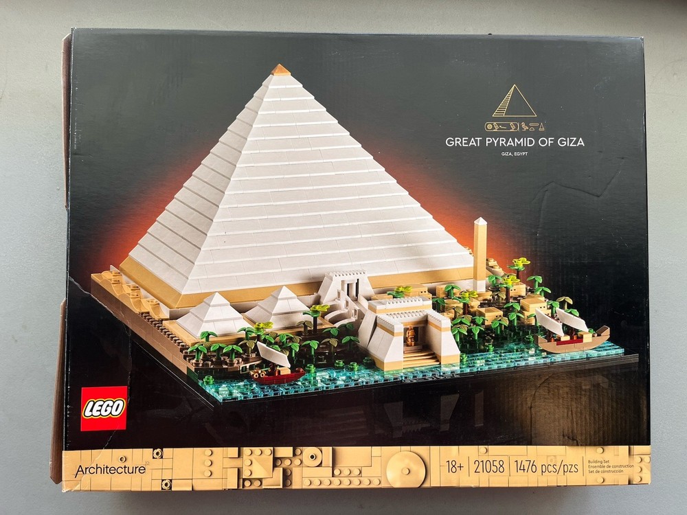 LEGO Architecture Great Pyramid of Giza 21058 Building Set