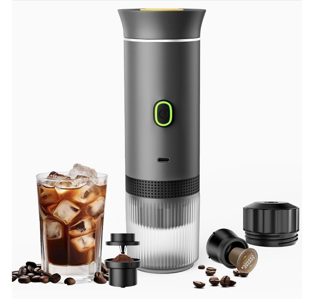 3 in 1 Portable Coffee Maker Espresso Machine for Travel Nano Car Coffee Maker