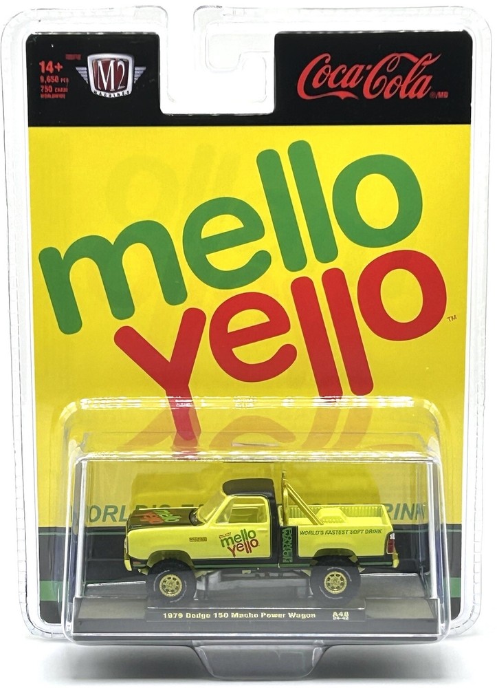M2 MACHINES CHASE 1979 DODGE 150 MACHO POWER WAGON COCA-COLA 2024
