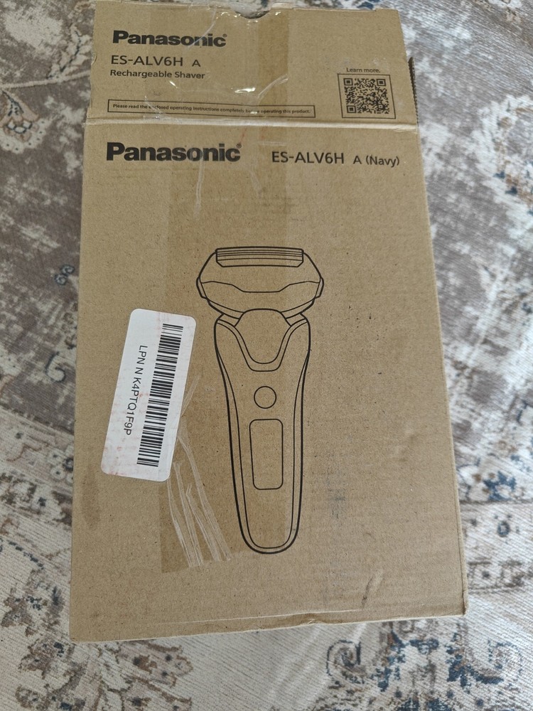 Panasonic ARC5 ES-Alv6h Rechargeable Men's Electric Shaver - Navy