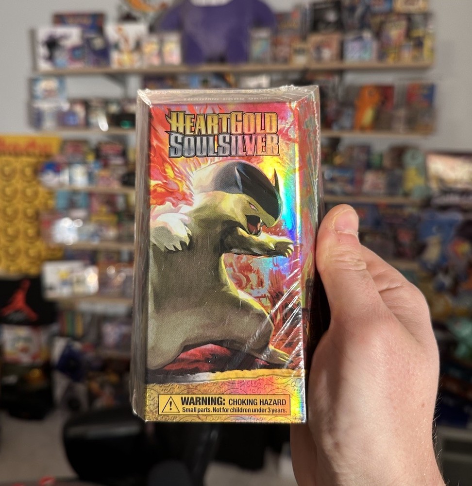Pokemon FACTORY SEALED HeartGold SoulSilver Ember Spark Theme Deck!!