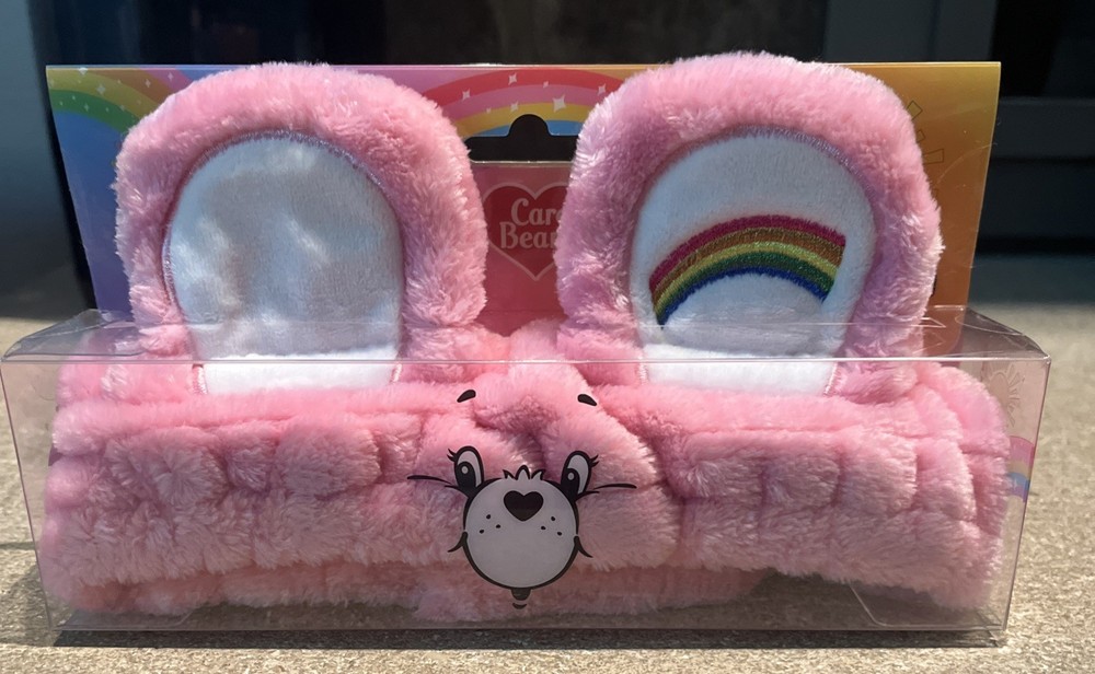 Care Bears Cheer Bear Spa Plush Headband for Relaxation & Fun