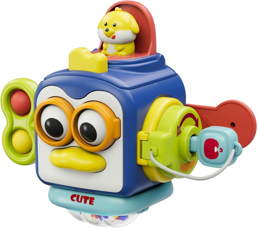 Montessori Sensory Toys for Toddlers 1-3 Years Old - Travel-Friendly Learning Activities  