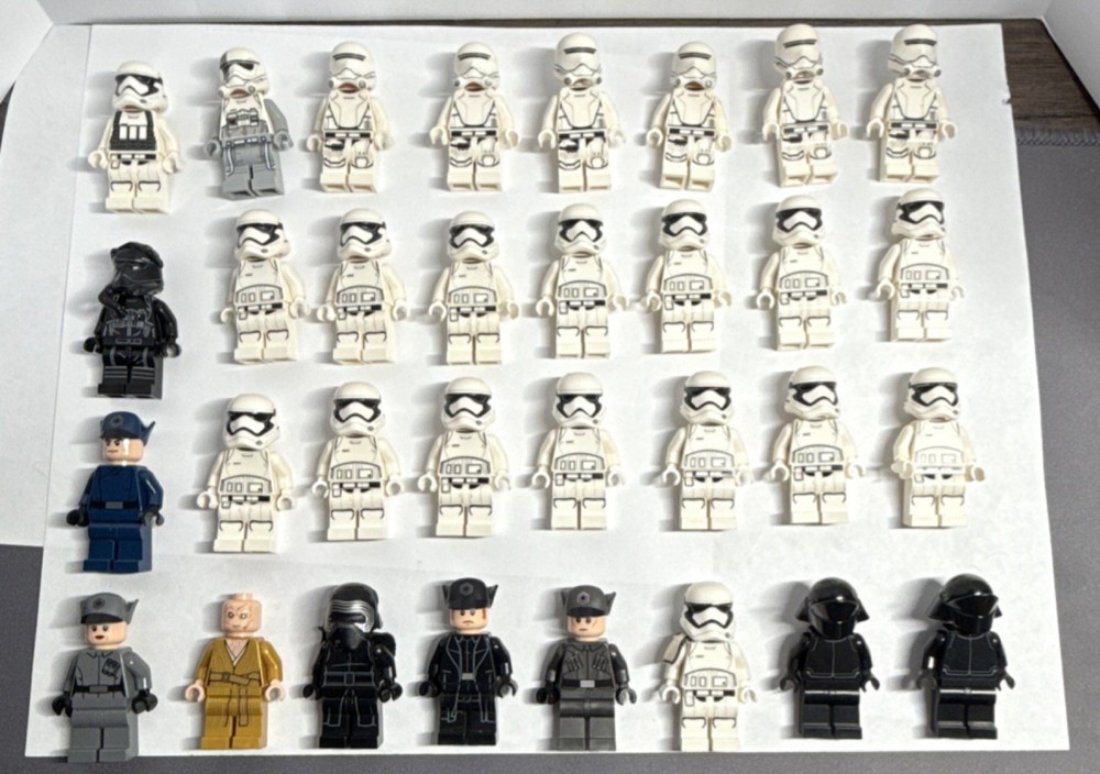 LEGO Star Wars FIRST ORDER Imperial  Minifigure Lot Collection