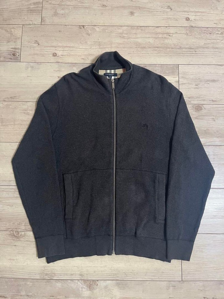 Burberry full zip-up cardigan Men's Fashion from Japan